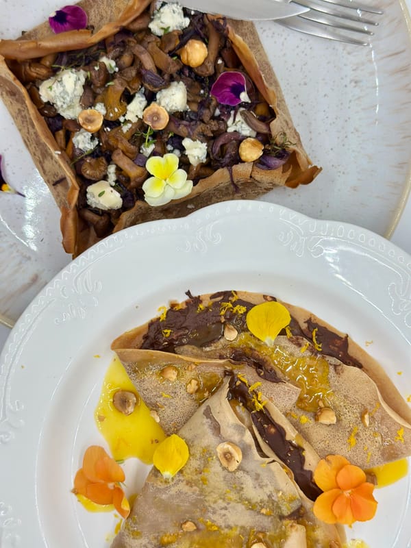 Crêpes di farina di castagne - Dolci e Salate